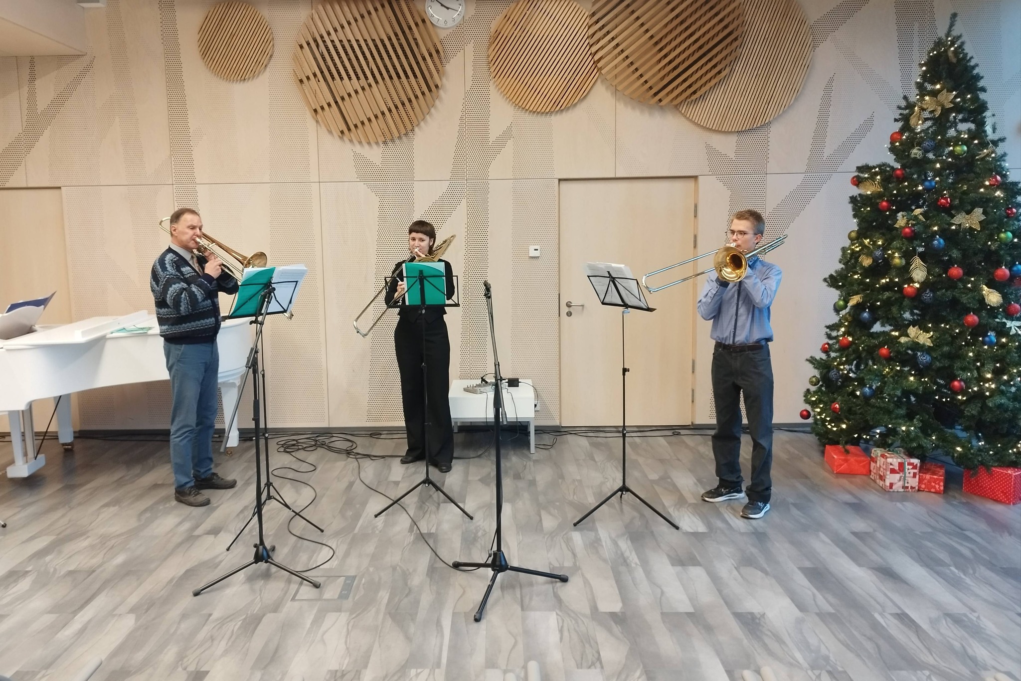 Trombooniansambel Tondi koolis