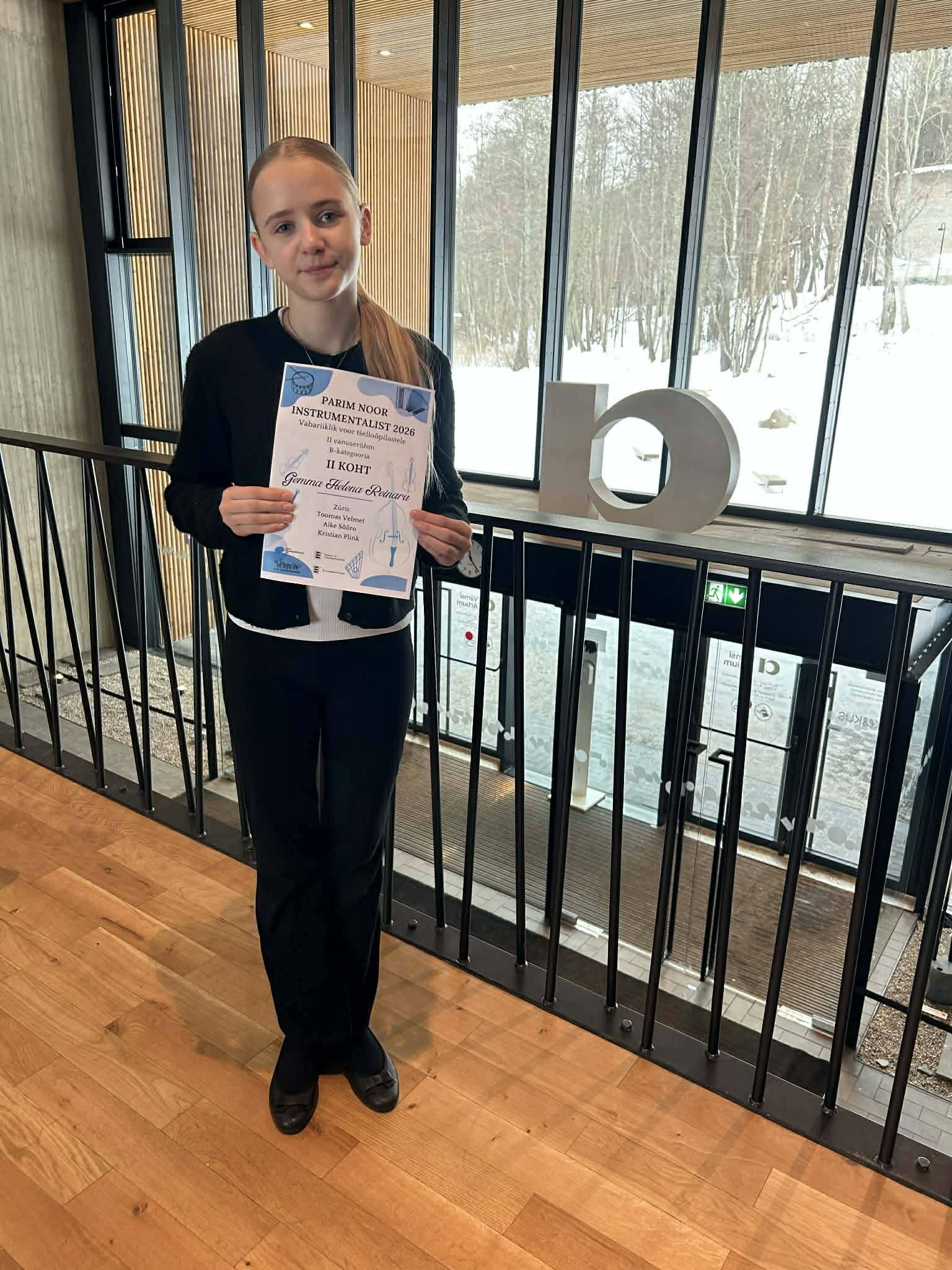 “Parim Noor Instrumentalist” tšellod