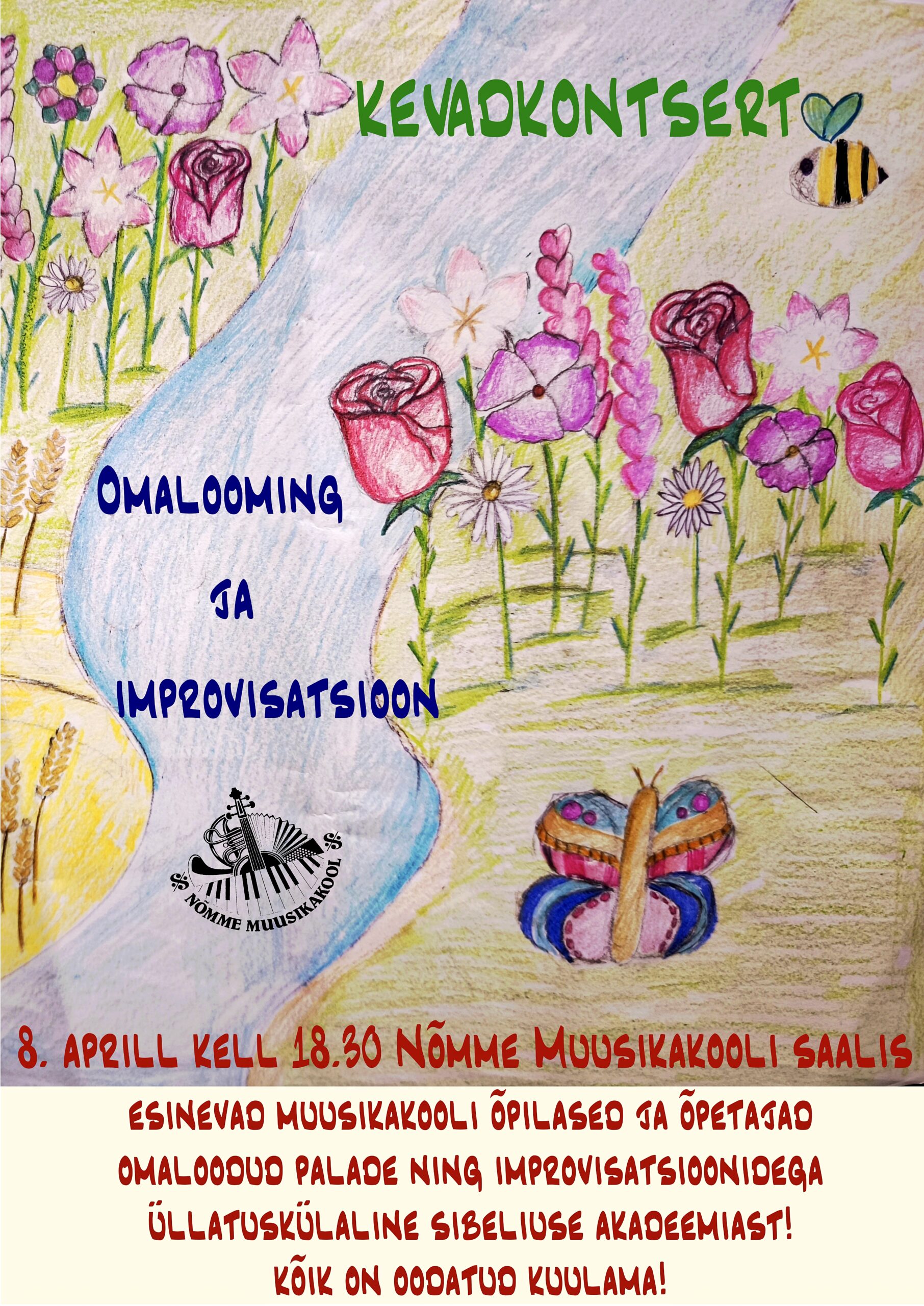 Omaloomingu ja improvisatsiooni kevadkontsert